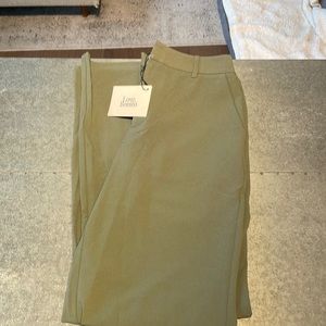 NWT Love Bonito Bottle Green Wide Leg Trouser